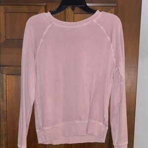 Athleta Pink crew neck